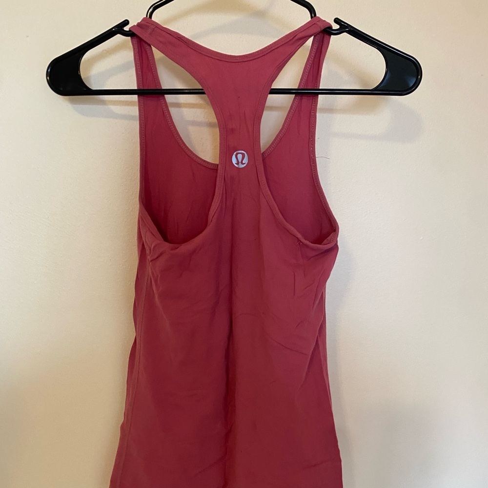 lululemon athletica Women's Pink Tank Top